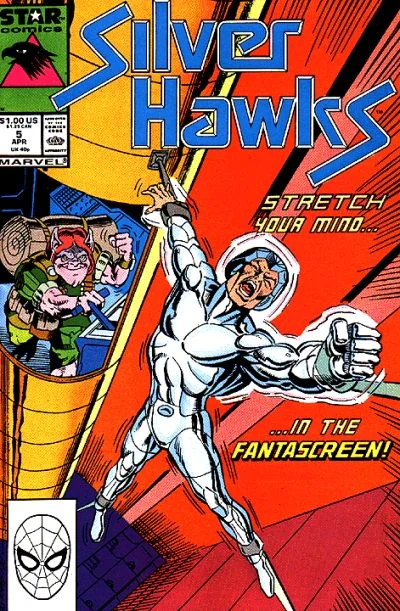 SilverHawks #5 cover, April 1988