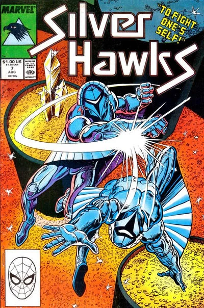 SilverHawks #7 cover, July 1988