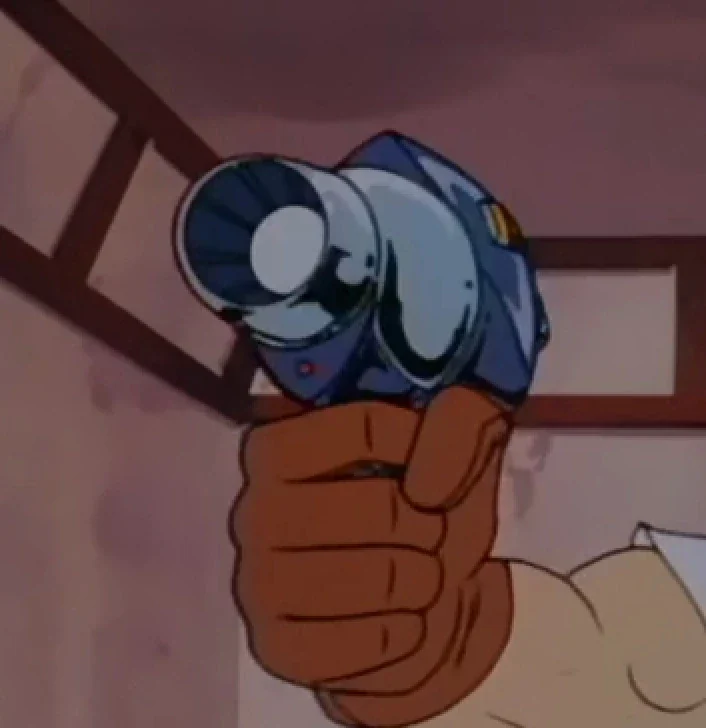 The Laser Talon Gun in the 1986 SilverHawks series