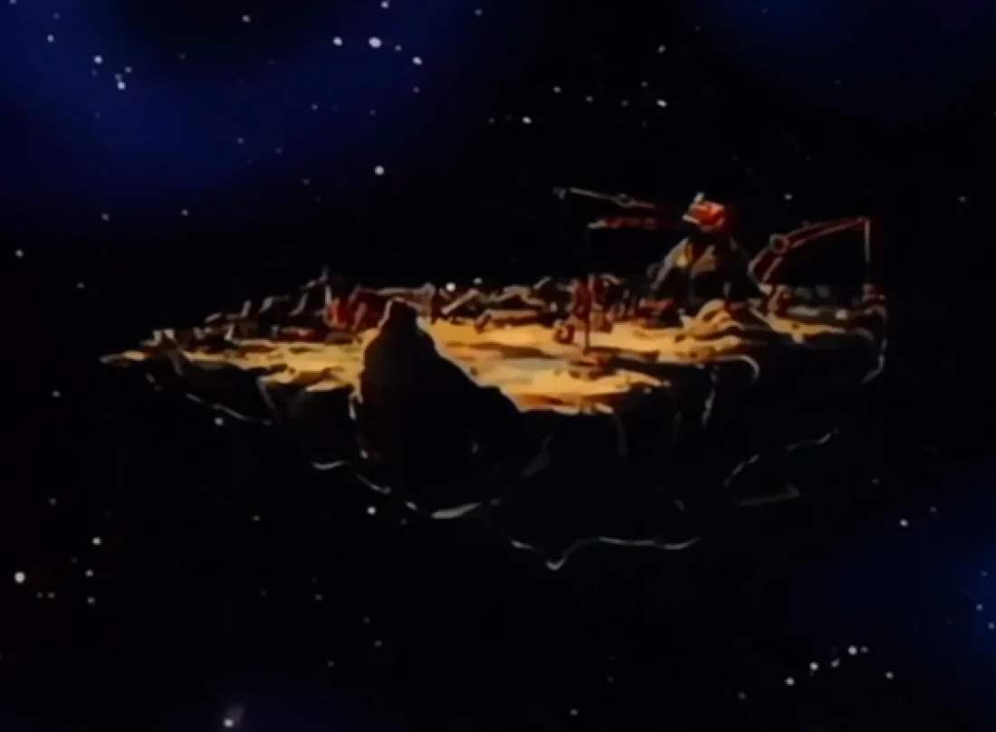 Asteroid Trash in the 1986 SilverHawks series