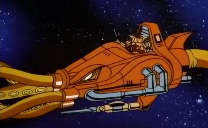 Sky-Runner in the 1986 SilverHawks series
