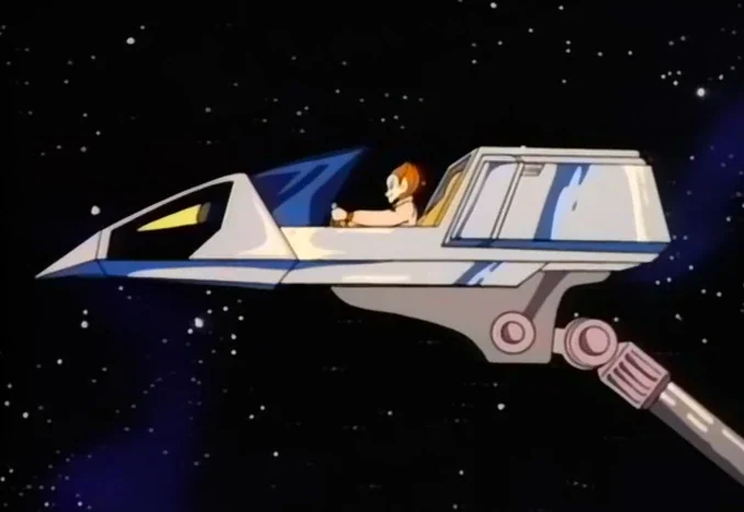The Cockpit Plane Simulator in the 1986 SilverHawks series
