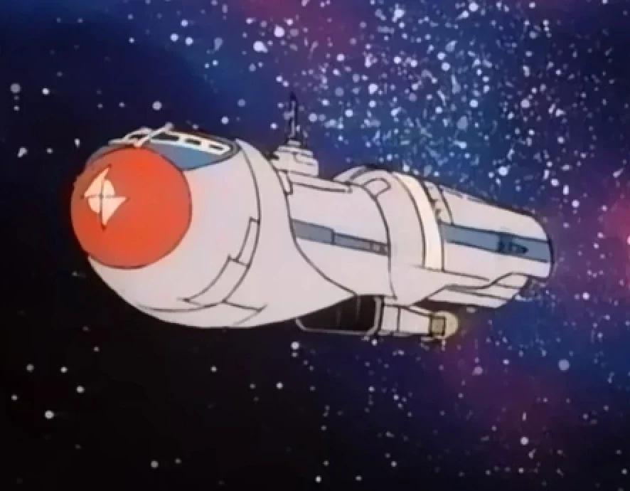 The Earth Mail Ship in the 1986 SilverHawks series