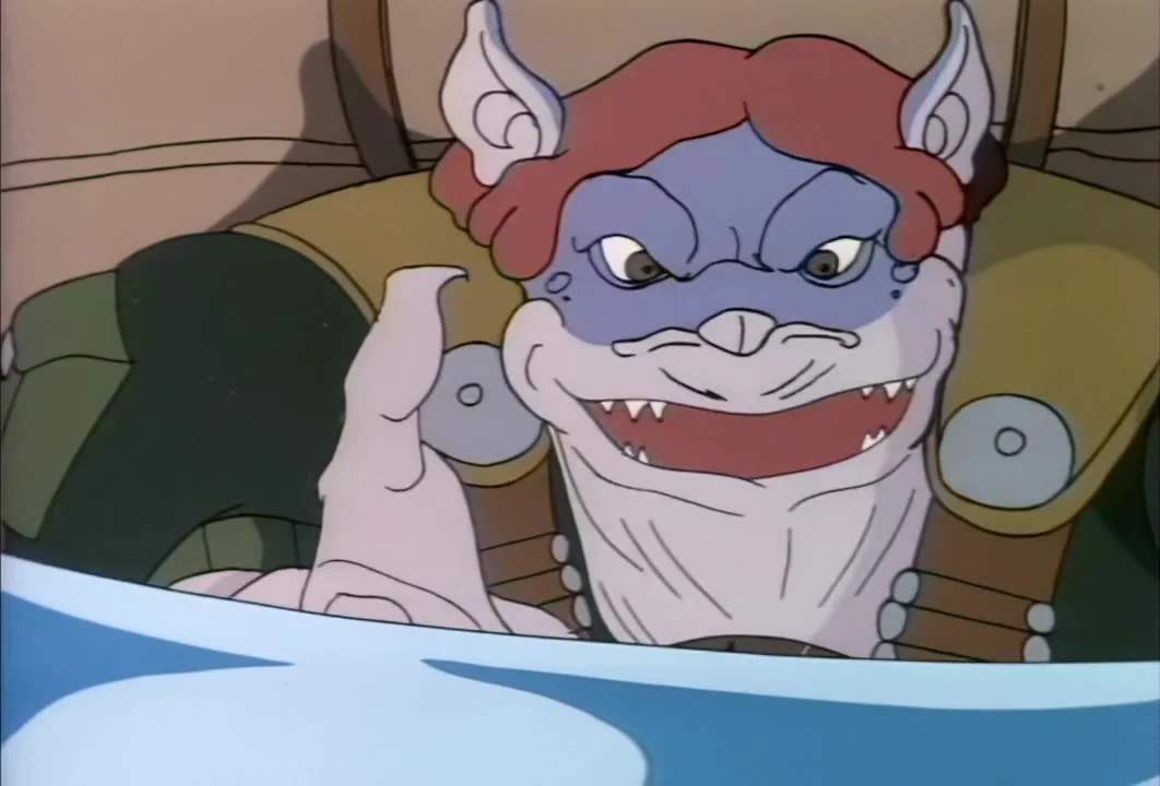Hardware grins as he needles Zeek about his pal Seymour and the old clunker of a cab.