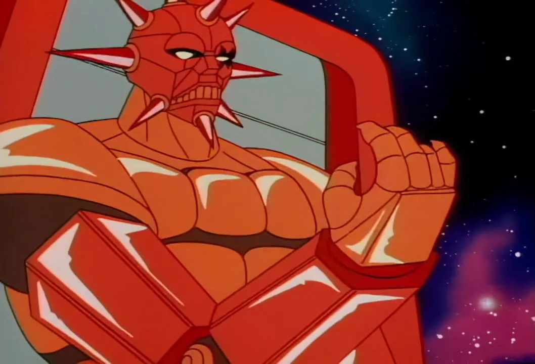 Transformed, Mon*Star orders an ice storm to freeze the Galaxy of Limbo and shut down the SilverHawks.