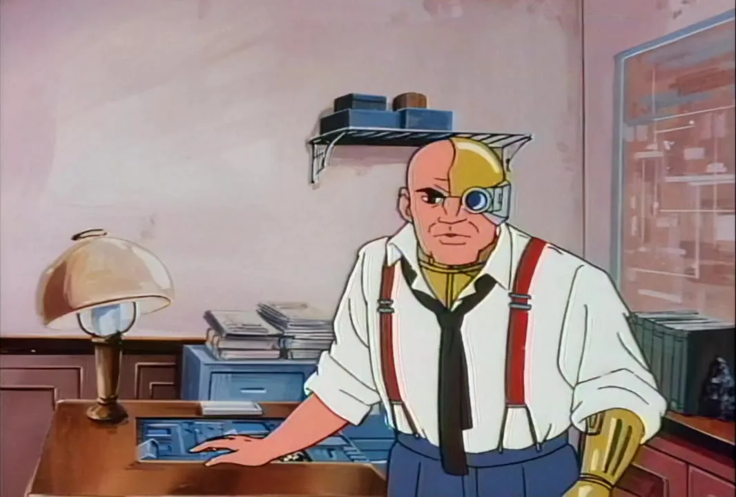 Stargazer stays at his desk while the squadron leaves for the freighter collision.