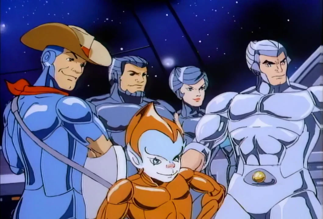 The SilverHawks team lined up: Bluegrass, Steelwill, Steelheart, Quicksilver and the Copper Kidd